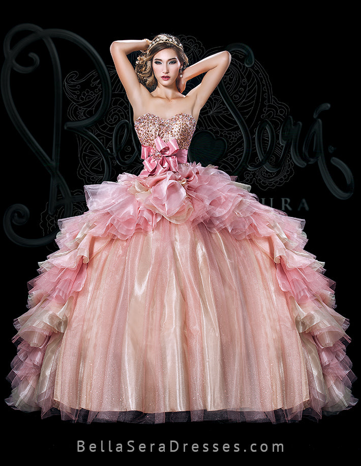 Quinceañera Dress Style BS-1501A - bella-sera-dresses.com     