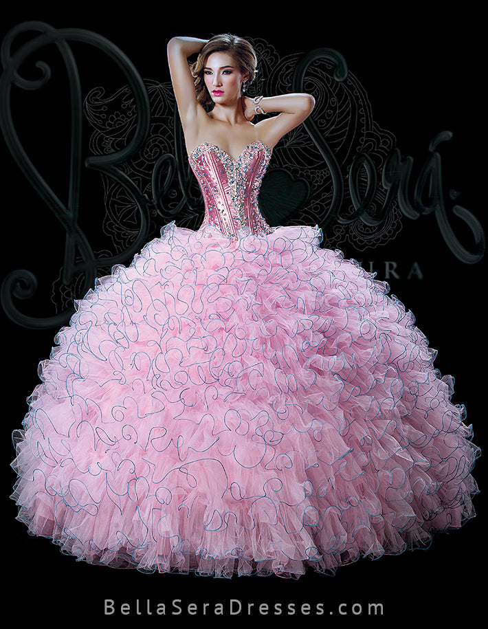 Quinceañera Dress Style BS-1504 - bella-sera-dresses.com     