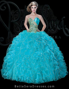 Quniceañera Dress Style BS-1509T - bella-sera-dresses.com     
