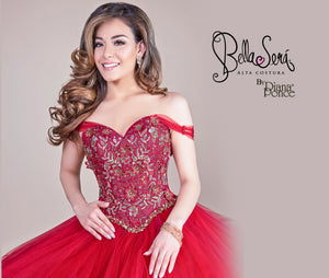 Quinceañera Dress Style BS-1803 - bella-sera-dresses.com     