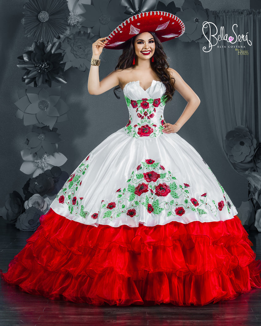 Quinceañera Dress Style BS-1812 - bella-sera-dresses.com     