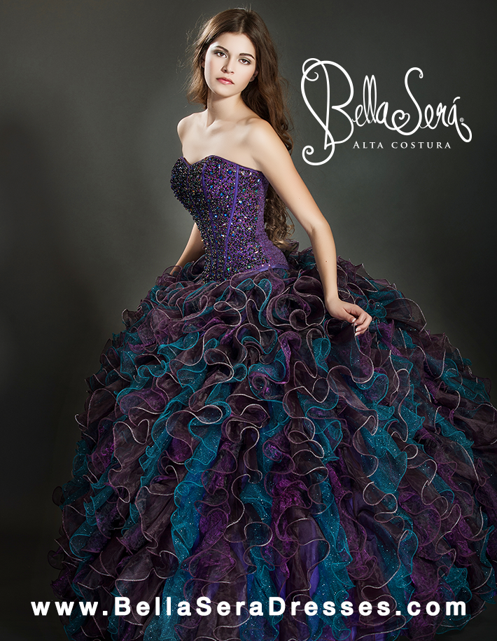 Quinceañera Dress Style BS-1352 - bella-sera-dresses.com     