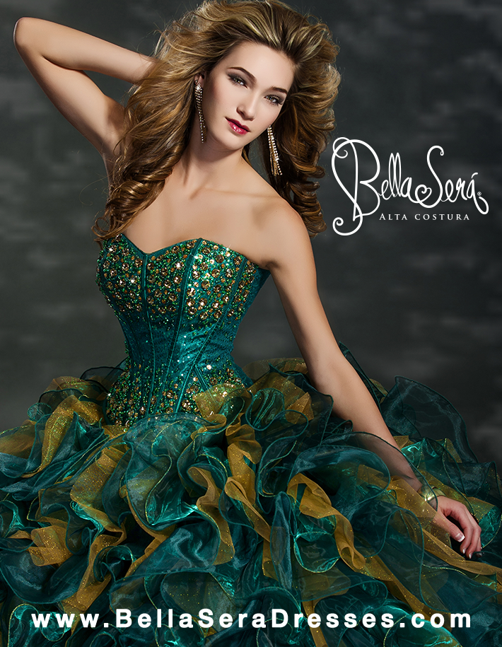 Quinceañera Dress Style BS-1353 - bella-sera-dresses.com     
