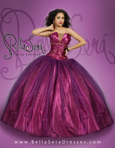 Quinceañera Dress Style BS-1401D - bella-sera-dresses.com     