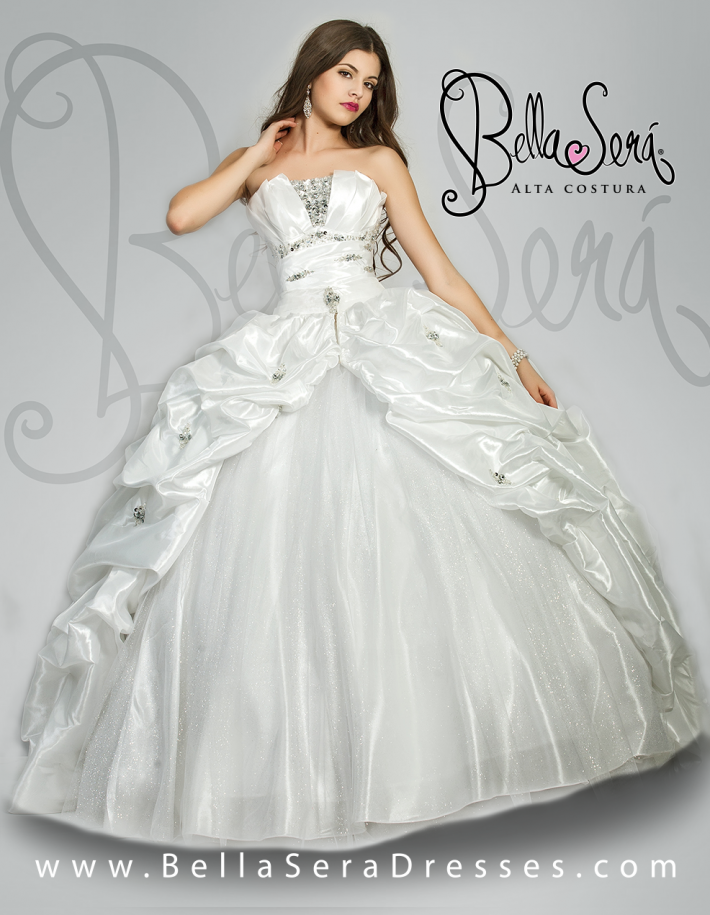 Quinceañera Dress Style BS-1401E - bella-sera-dresses.com     
