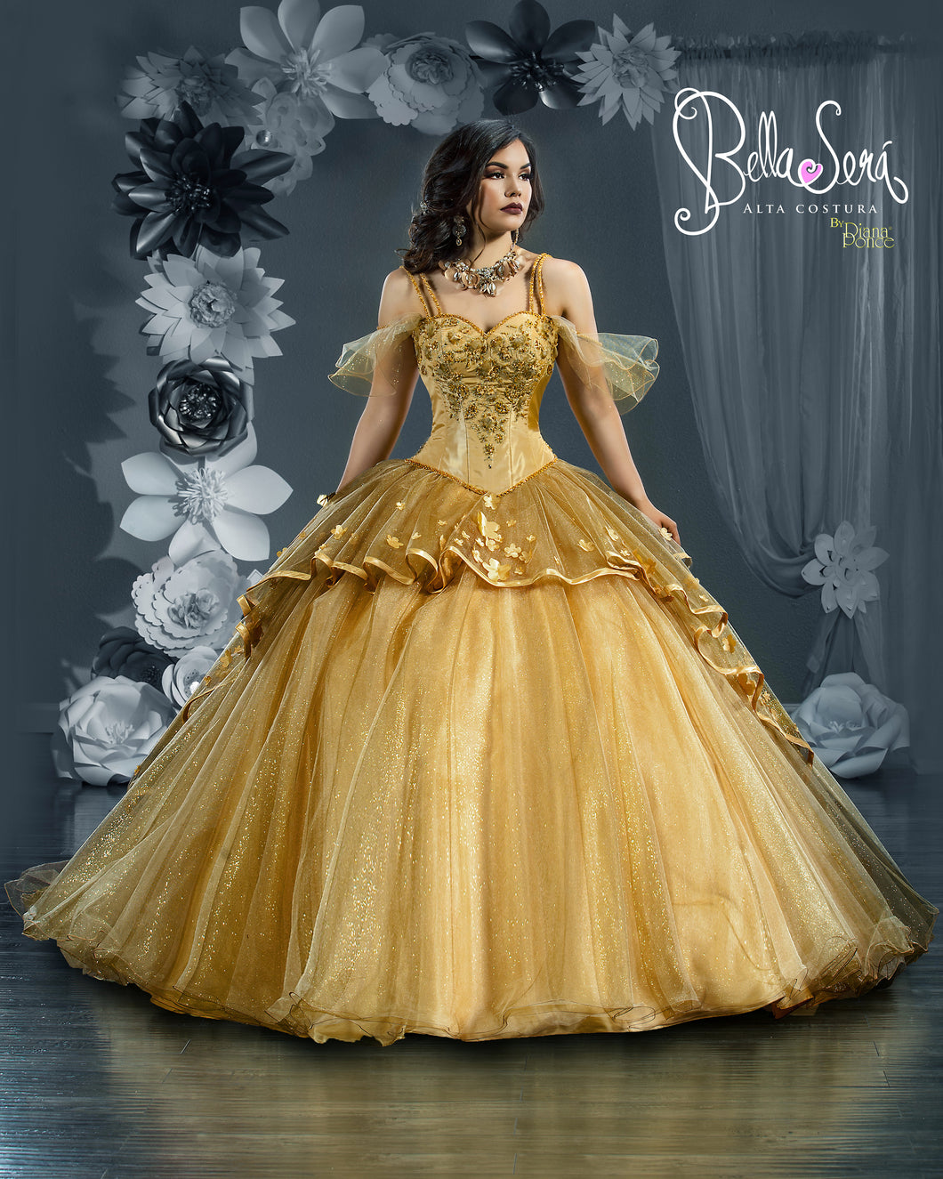 Quinceañera Dress Style BS-1802 - bella-sera-dresses.com     