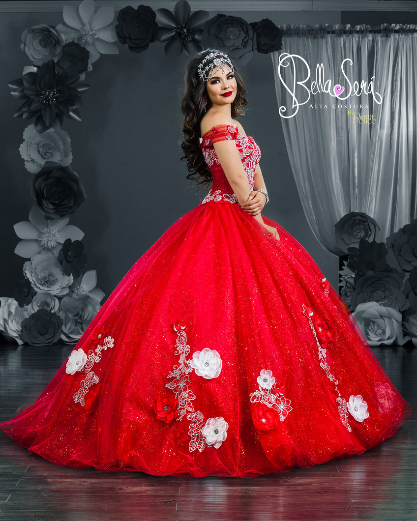 Quinceañera Dress Style BS-1806 - bella-sera-dresses.com     