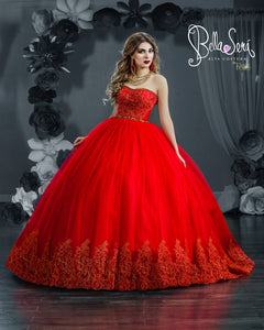 Quinceañera Dress Style BS-1809 - bella-sera-dresses.com     