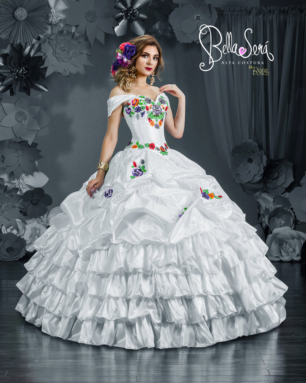 Quinceañera Dress Style BS-1811 - bella-sera-dresses.com     